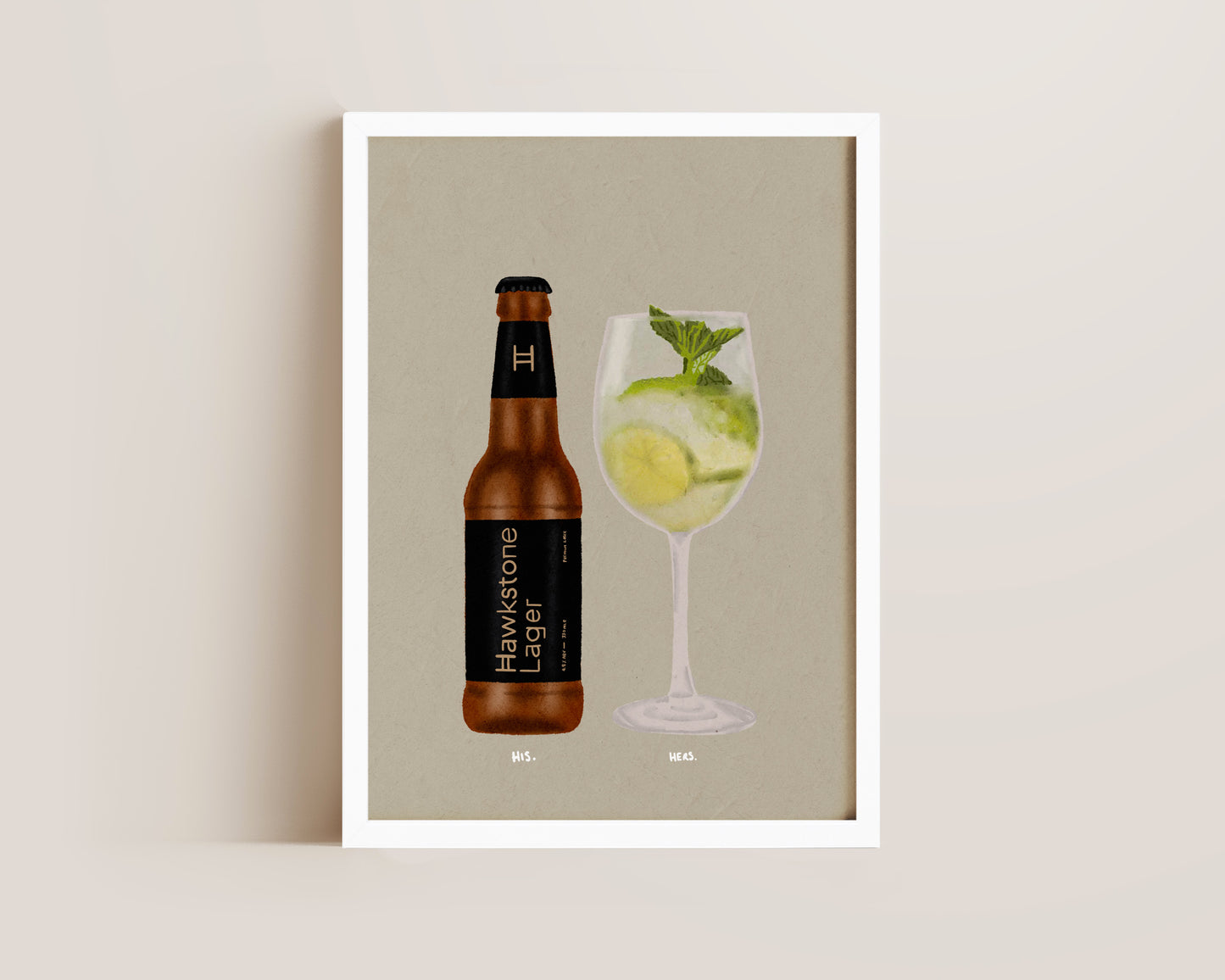 Hawkstone Lager & Hugo Spritz Print