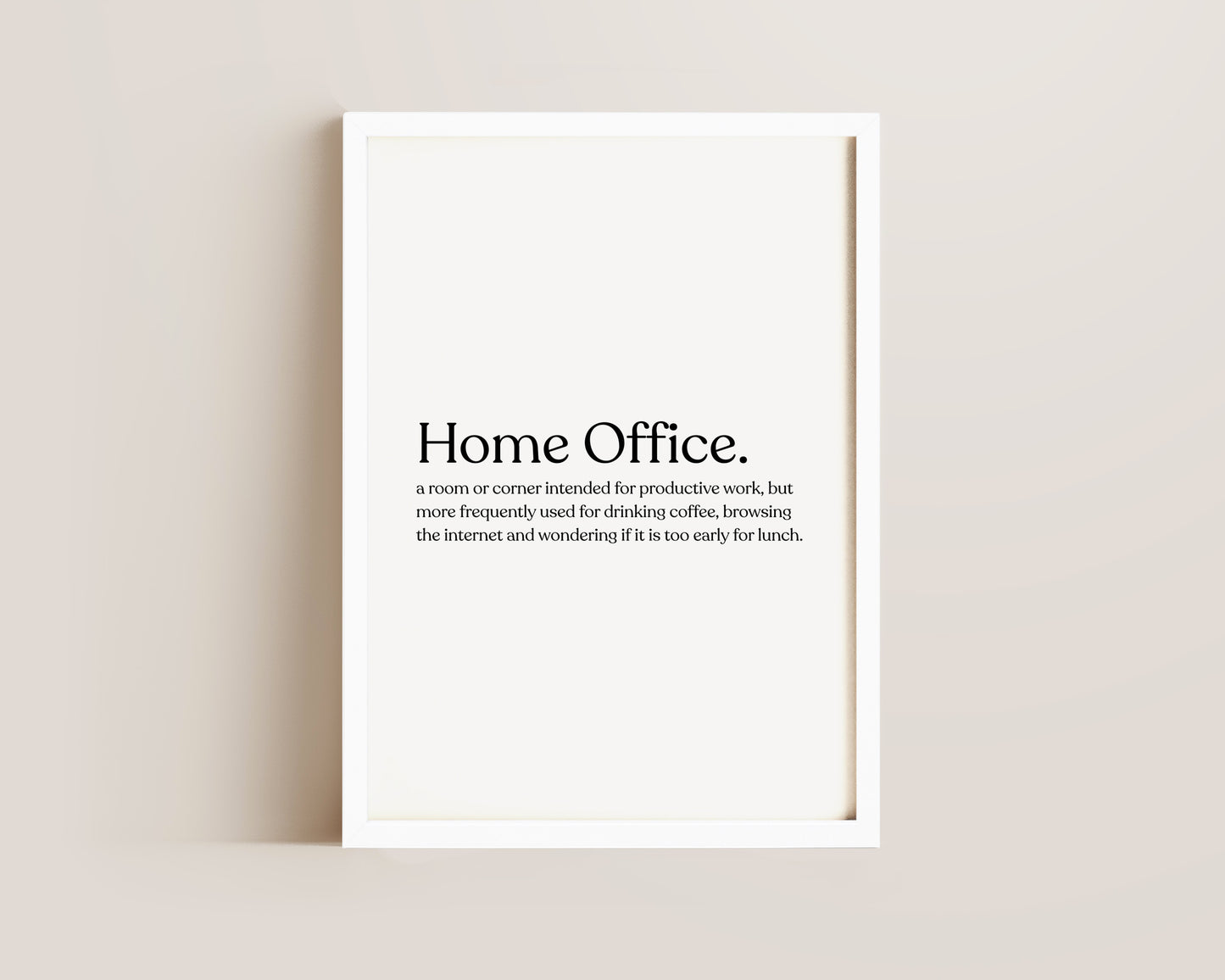 Home Office Definition Print