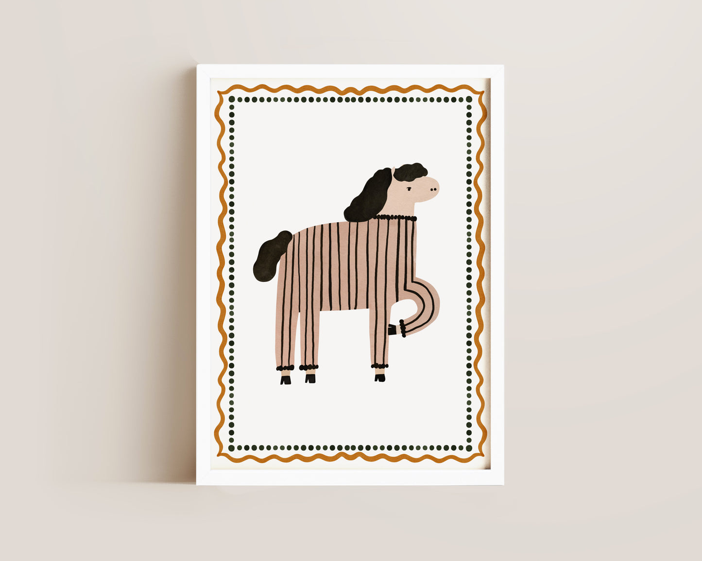 Boho Horse Print