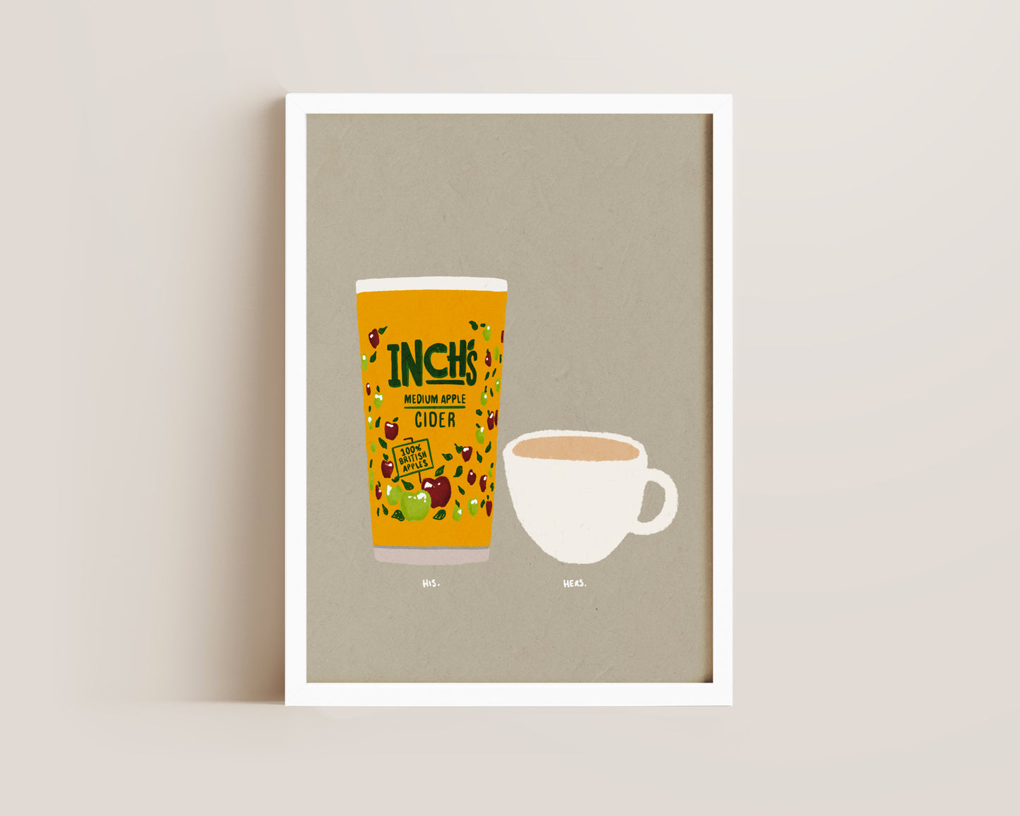 Inch's & Cup of Tea Print