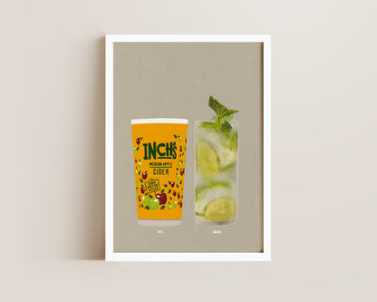 Inch's & Mojito Print