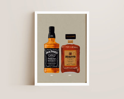 Jack Daniel's & Disaronno Print