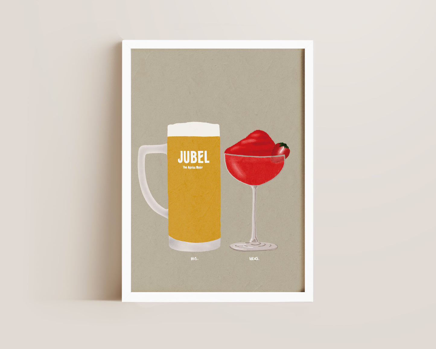 Jubel & Frozen Strawberry Daiquiri Print