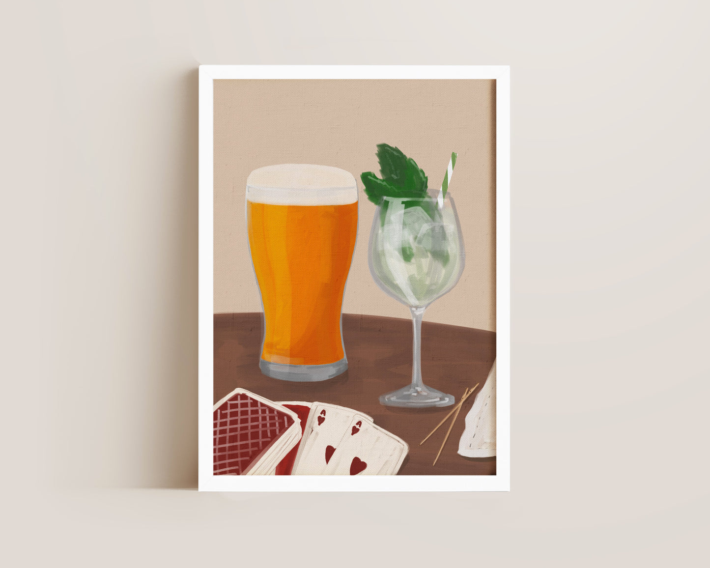 Lager & Hugo Spritz Date Night Print