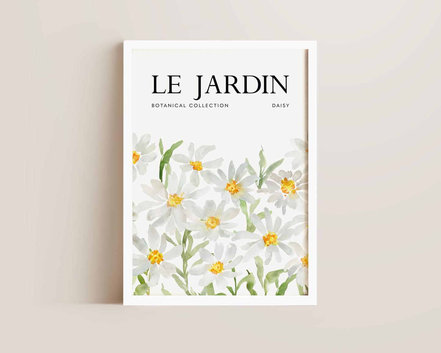 Le Jardin Daisy Print