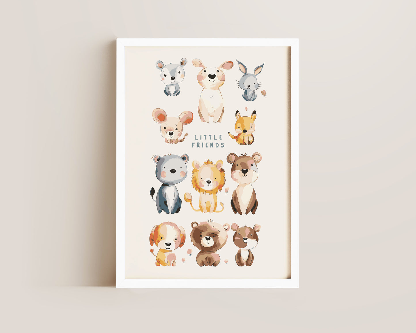 Little Friends Print