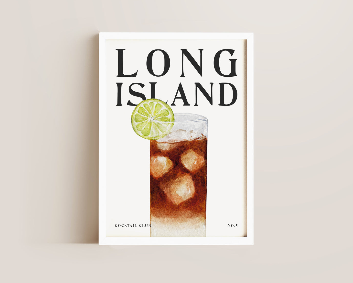 Long Island Cocktail Print