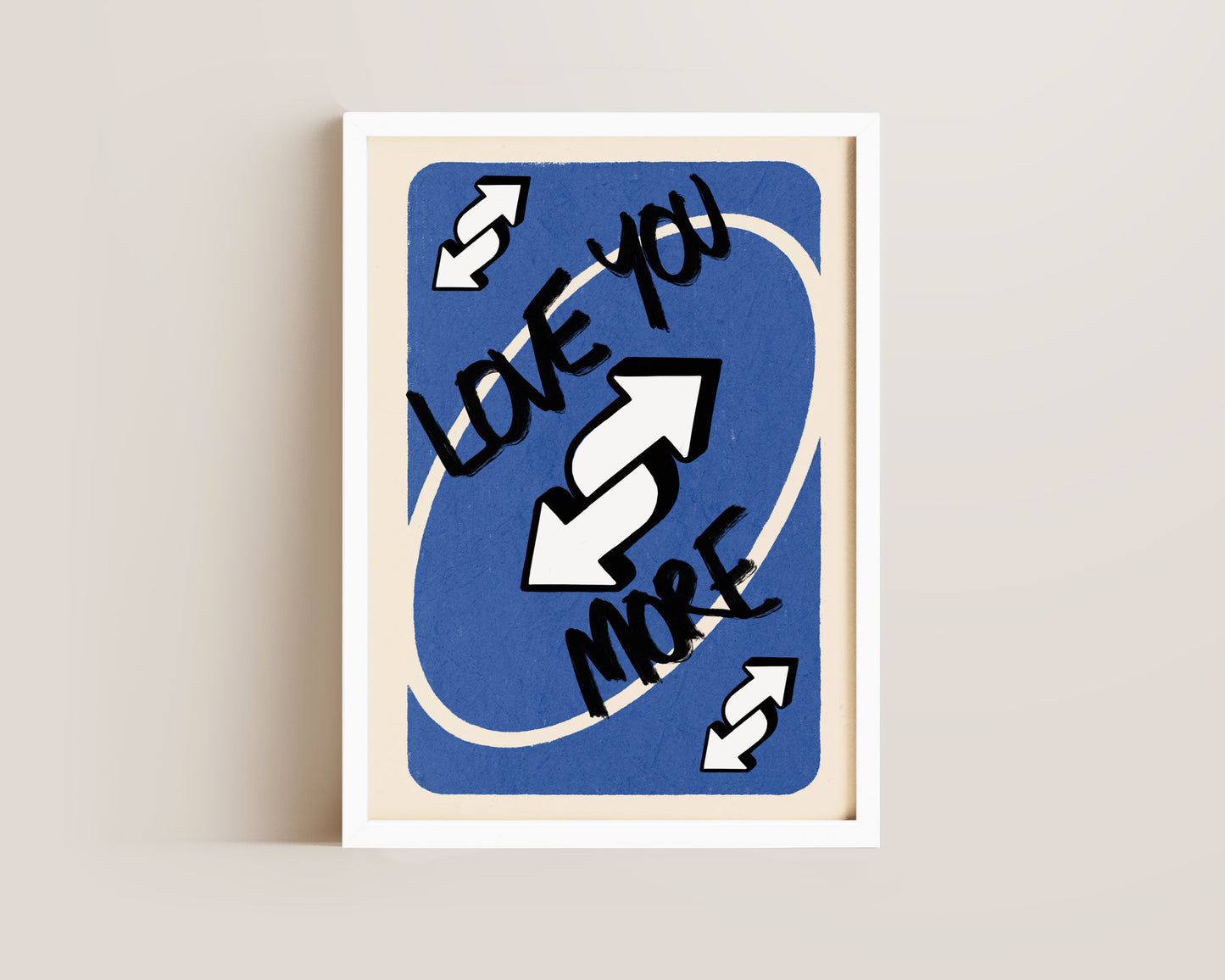 Love You More Blue Print