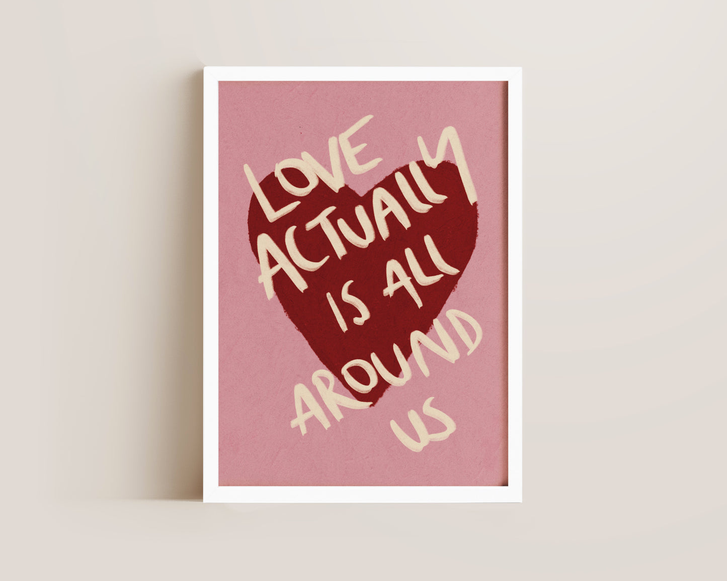 Love Is All Around Print