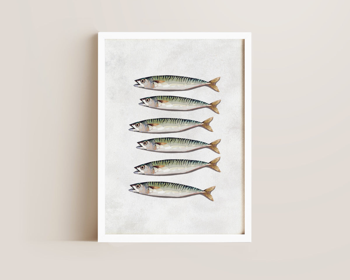 Mackerel Print