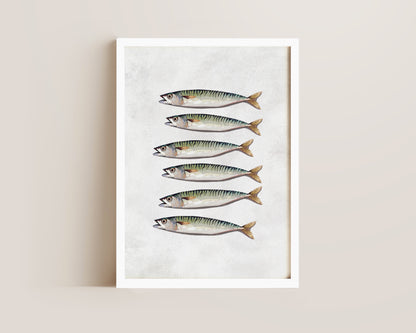 Mackerel Print