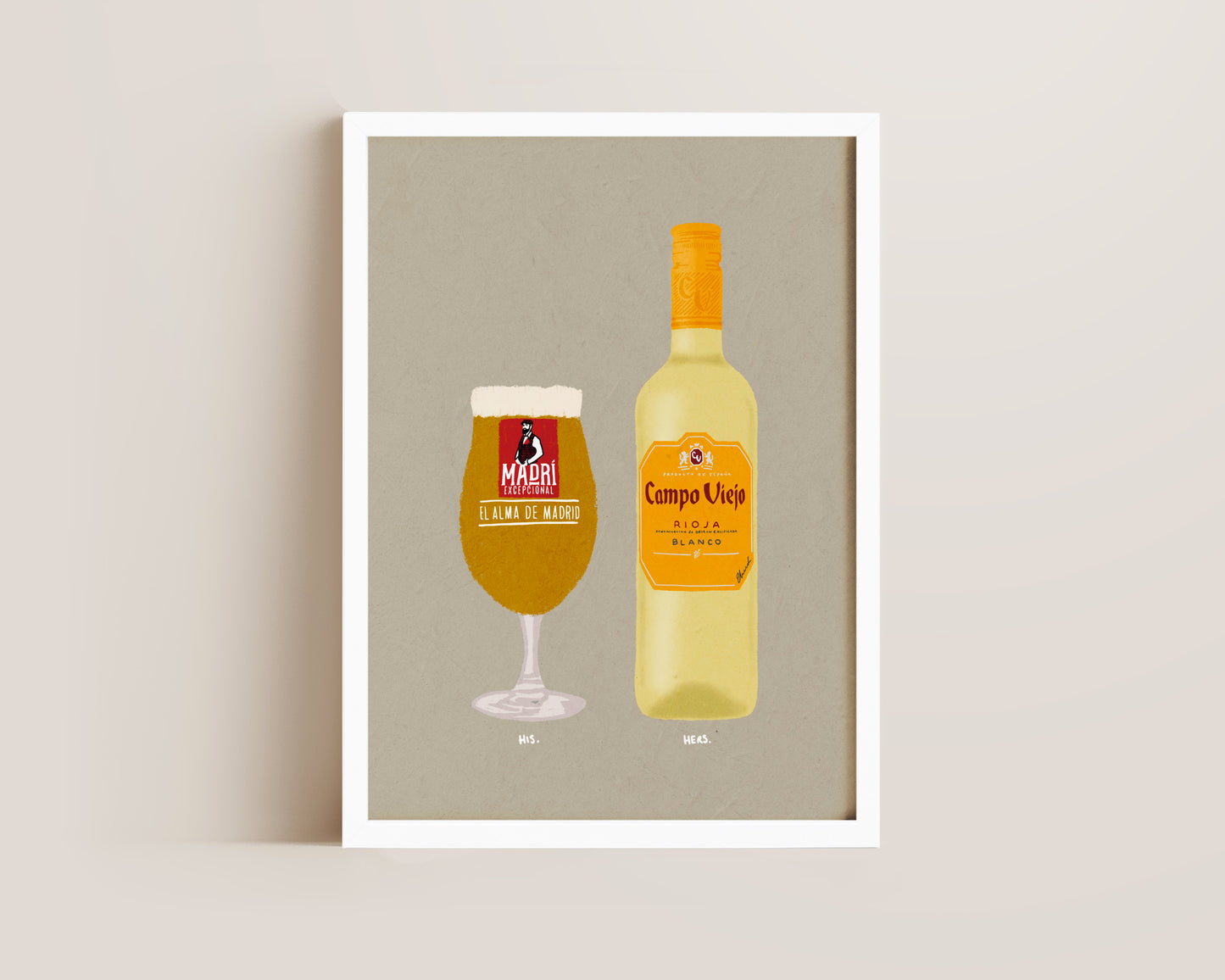 Madri & Campo Viejo Blanco Print