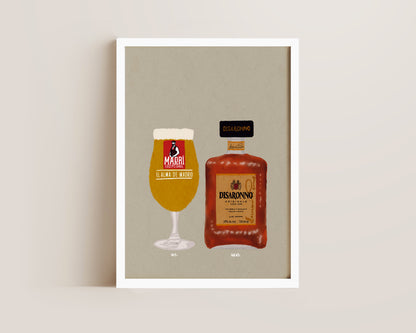 Madri & Disaronno Print