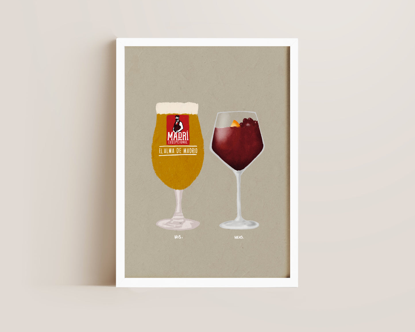 Madri & Sangria Print