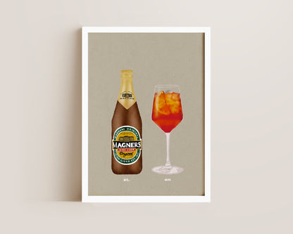 Magners & Aperol Spritz Print
