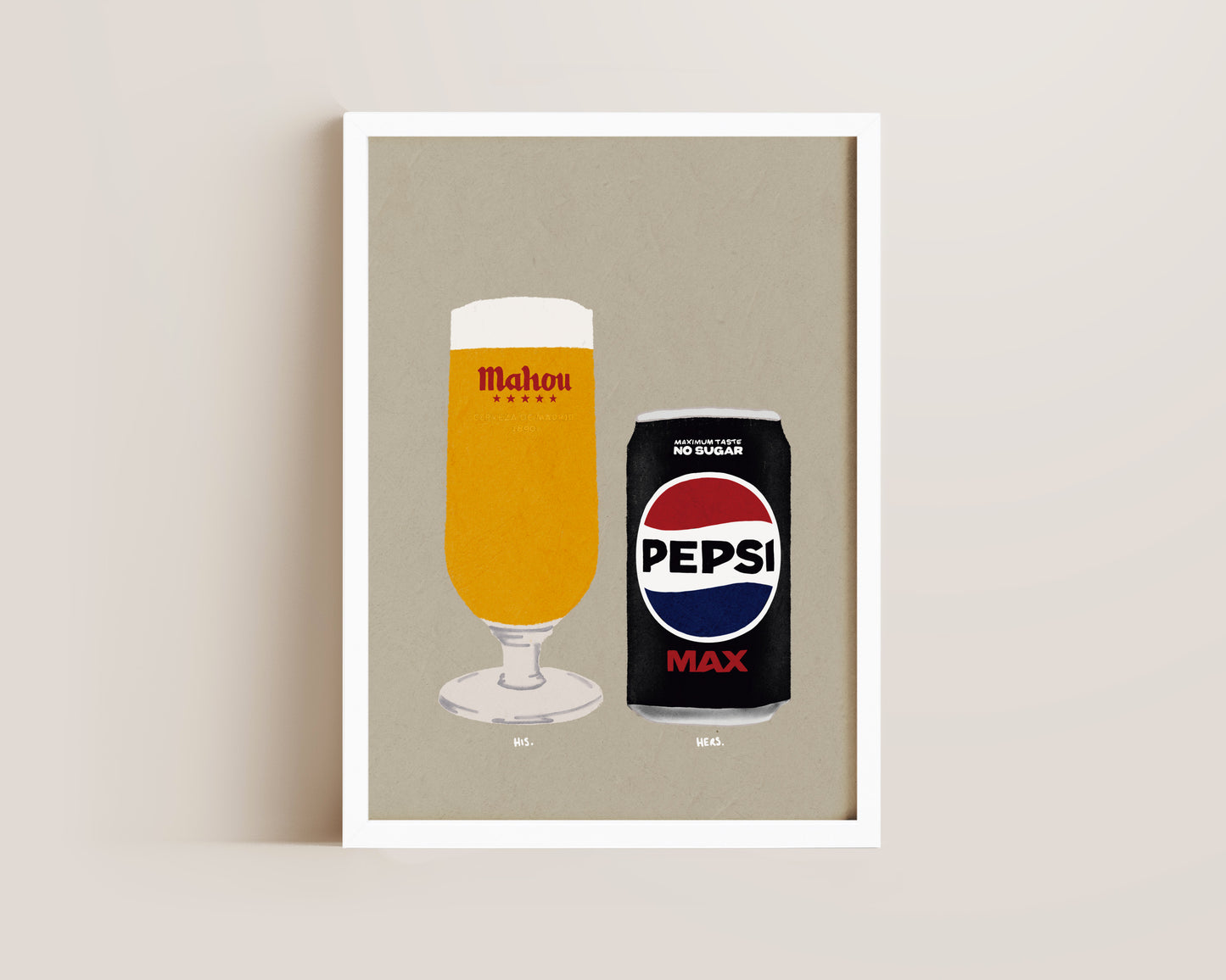 Mahou & Pepsi Max Print