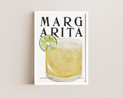 Margarita Cocktail Print