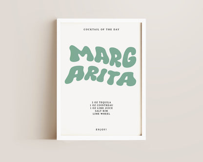 Margarita Recipe Print