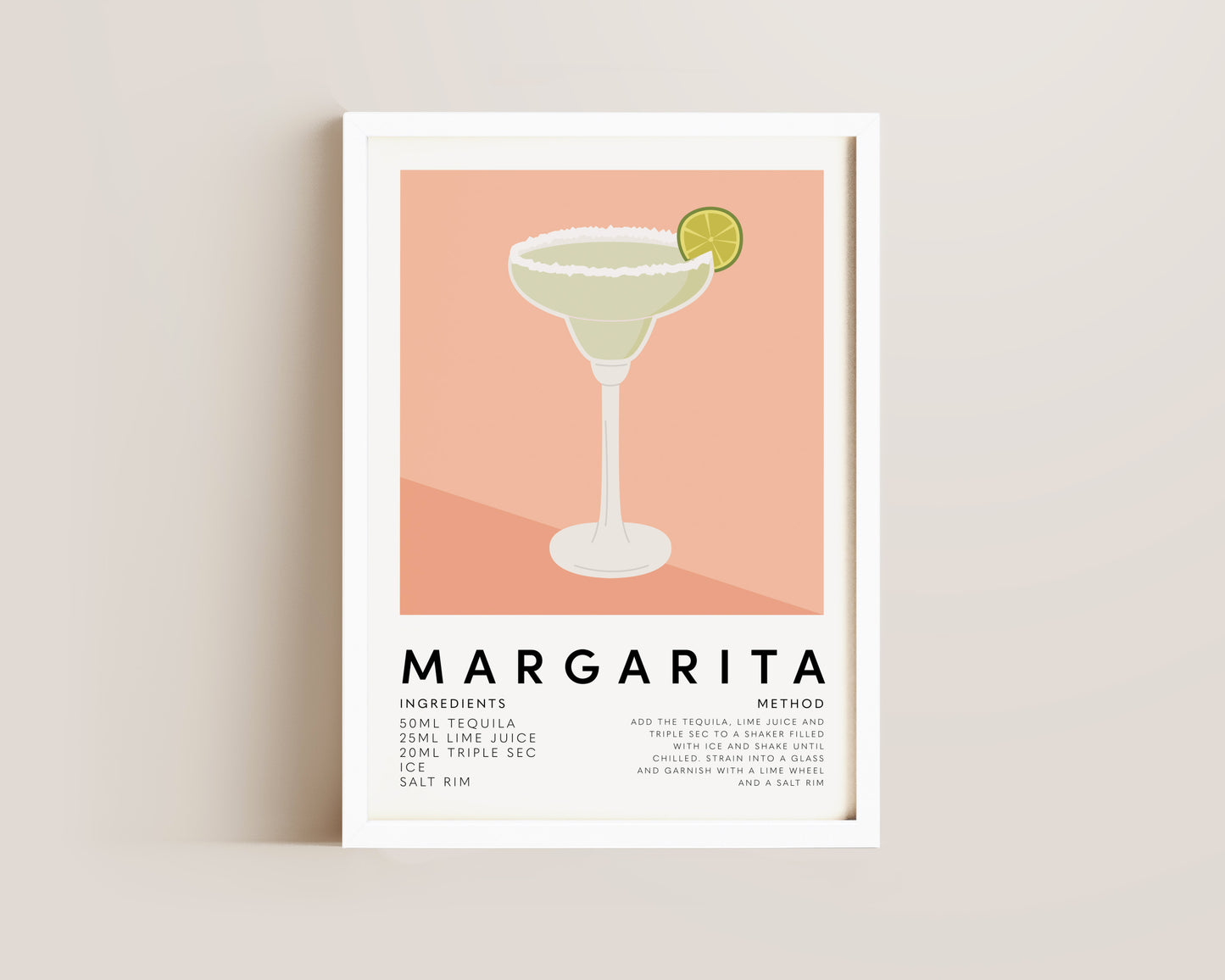 Margarita Cocktail Print