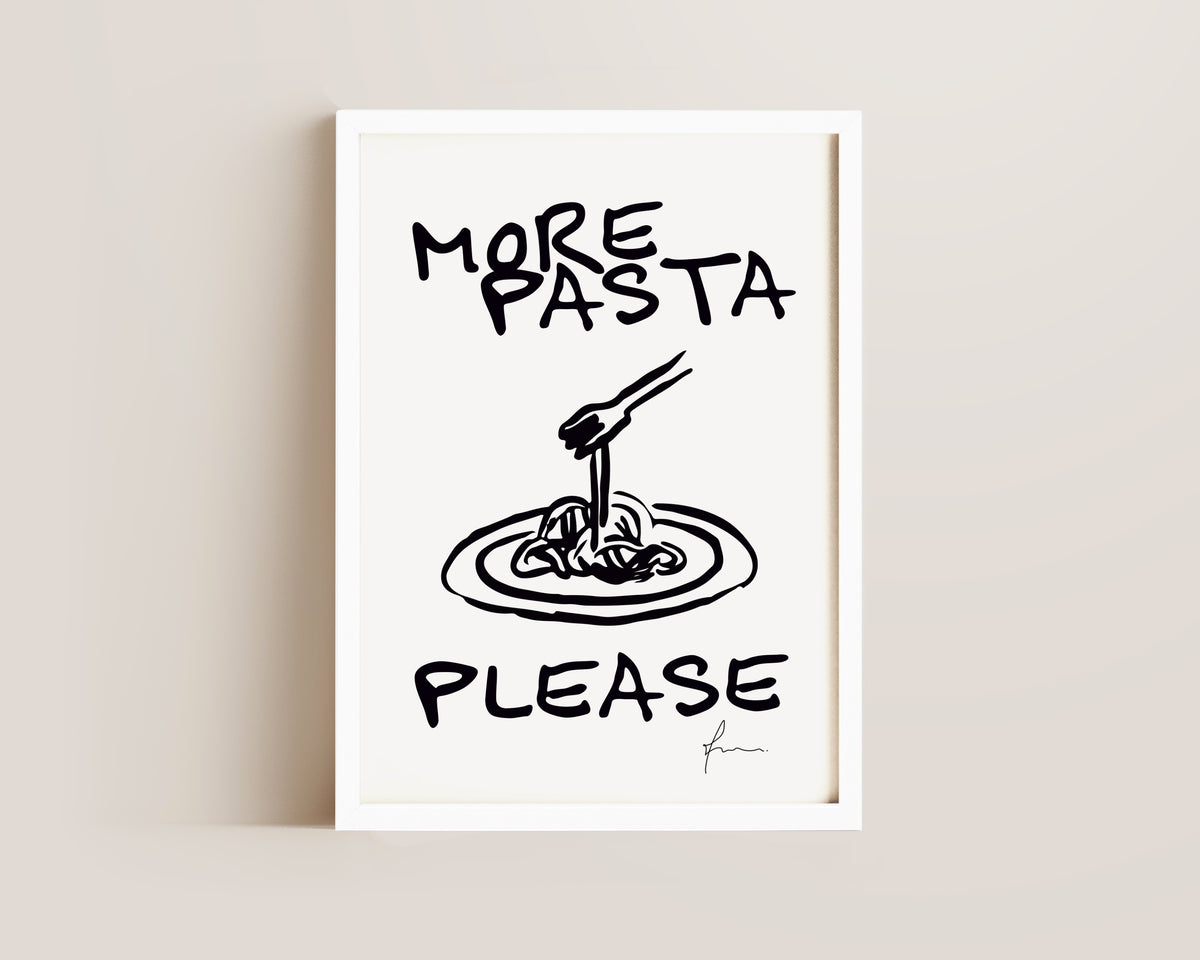 More Pasta Please Print