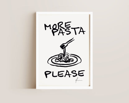 More Pasta Please Print