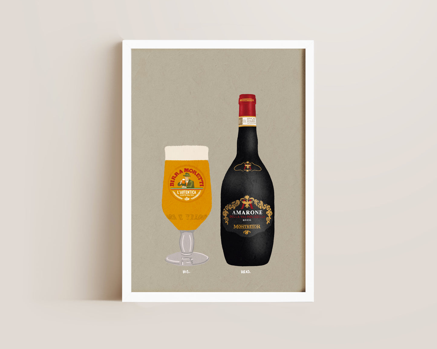 Moretti & Amarone Print