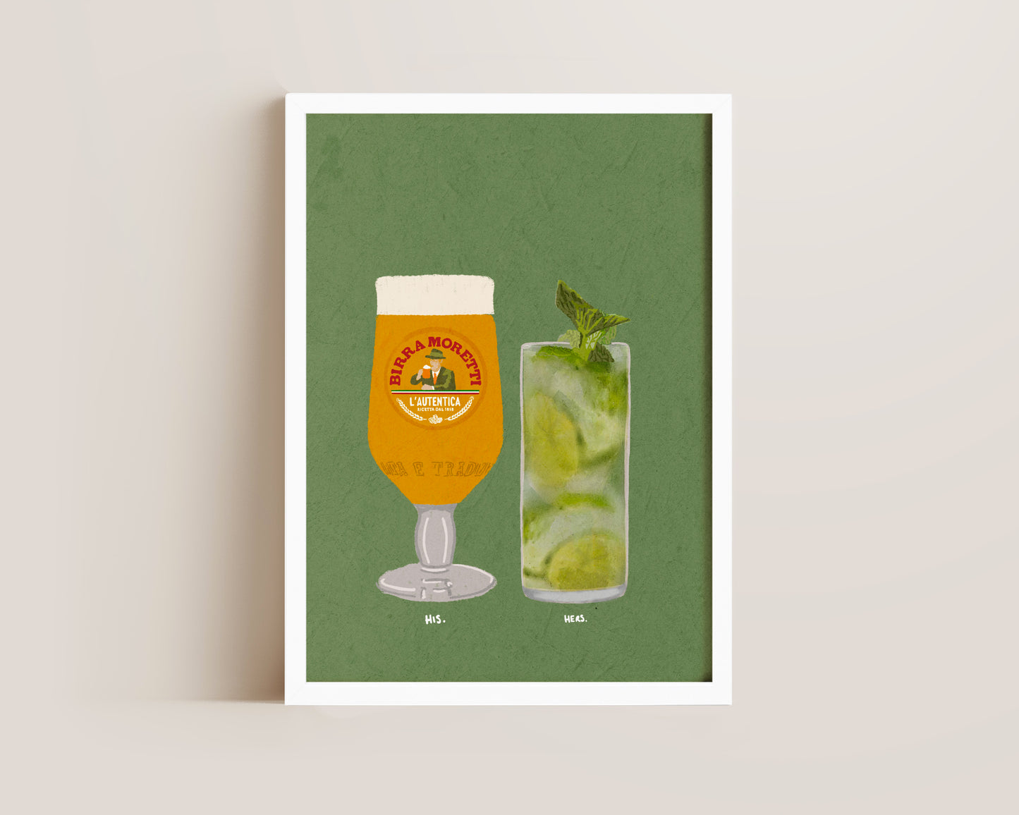 Moretti & Mojito Print