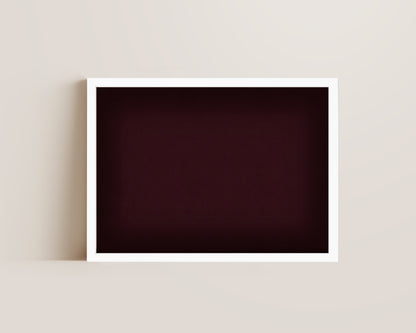 Mulberry Abstract Wall Art Print