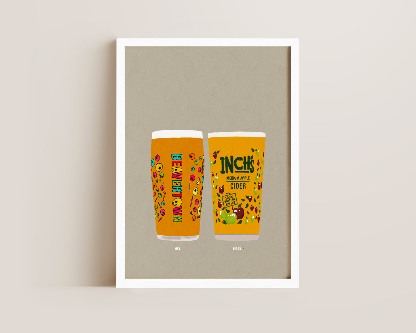 Neck Oil & Inch's Print