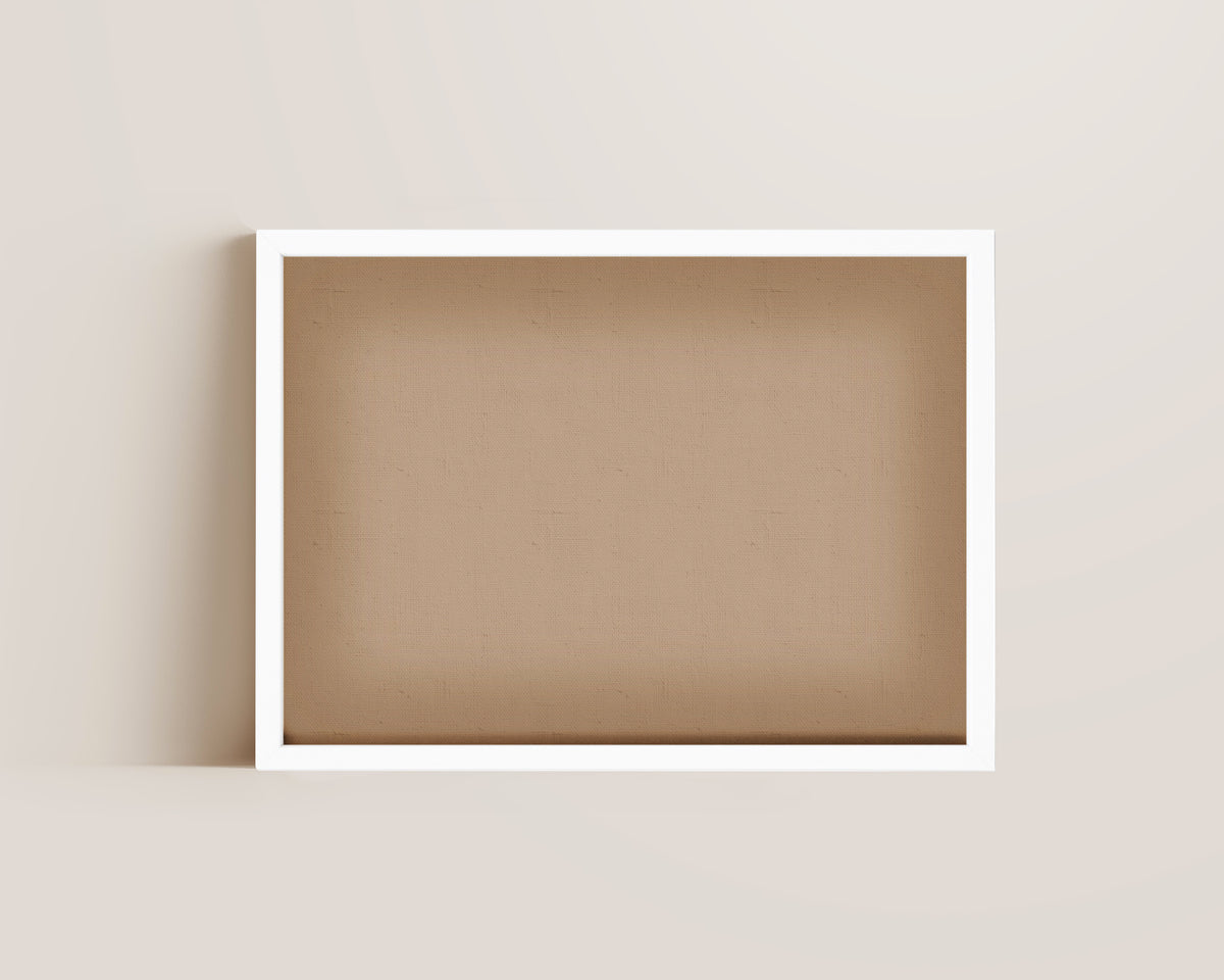 Neutral Linen Abstract Wall Art Print