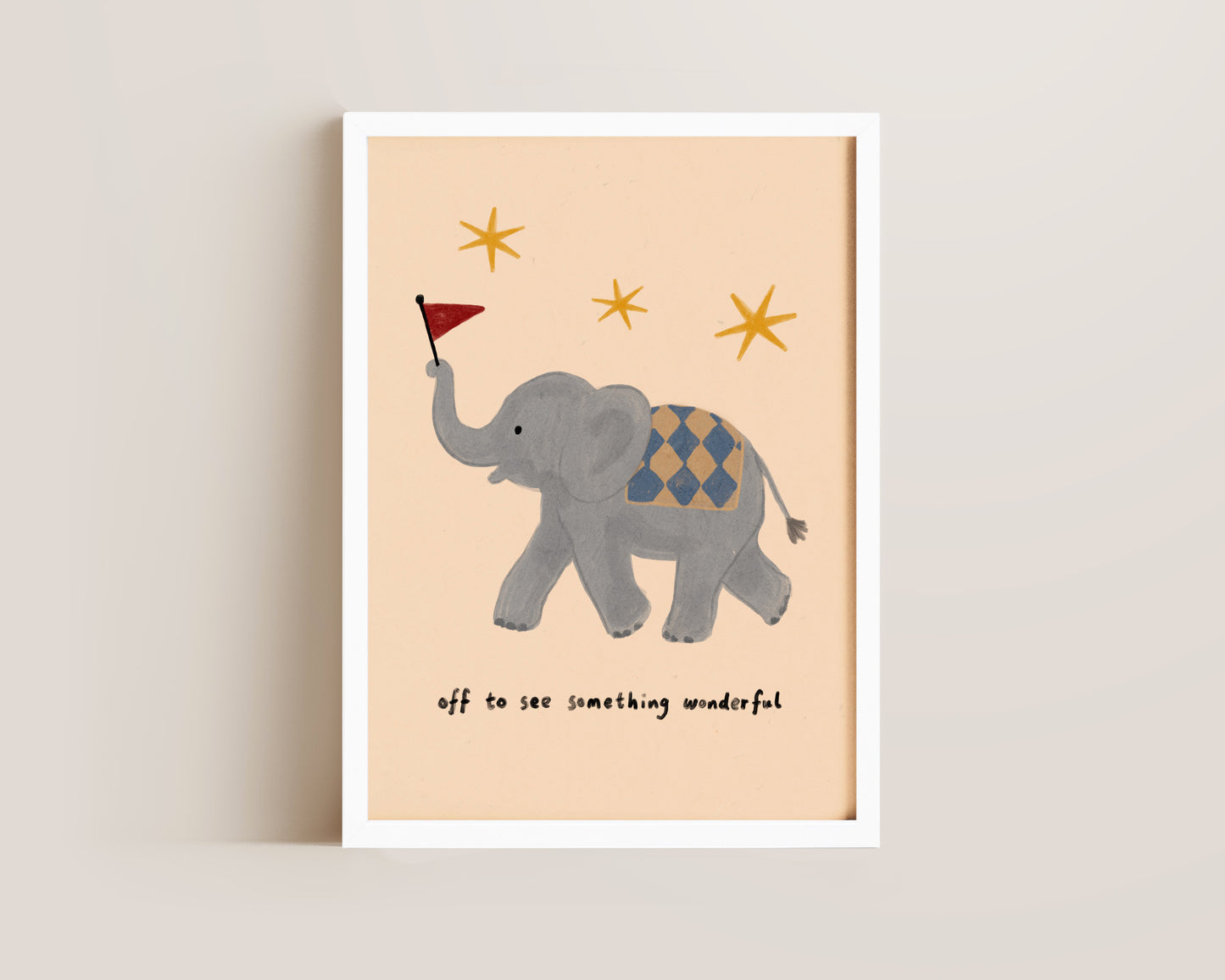 Off To See Something Wonderful Print