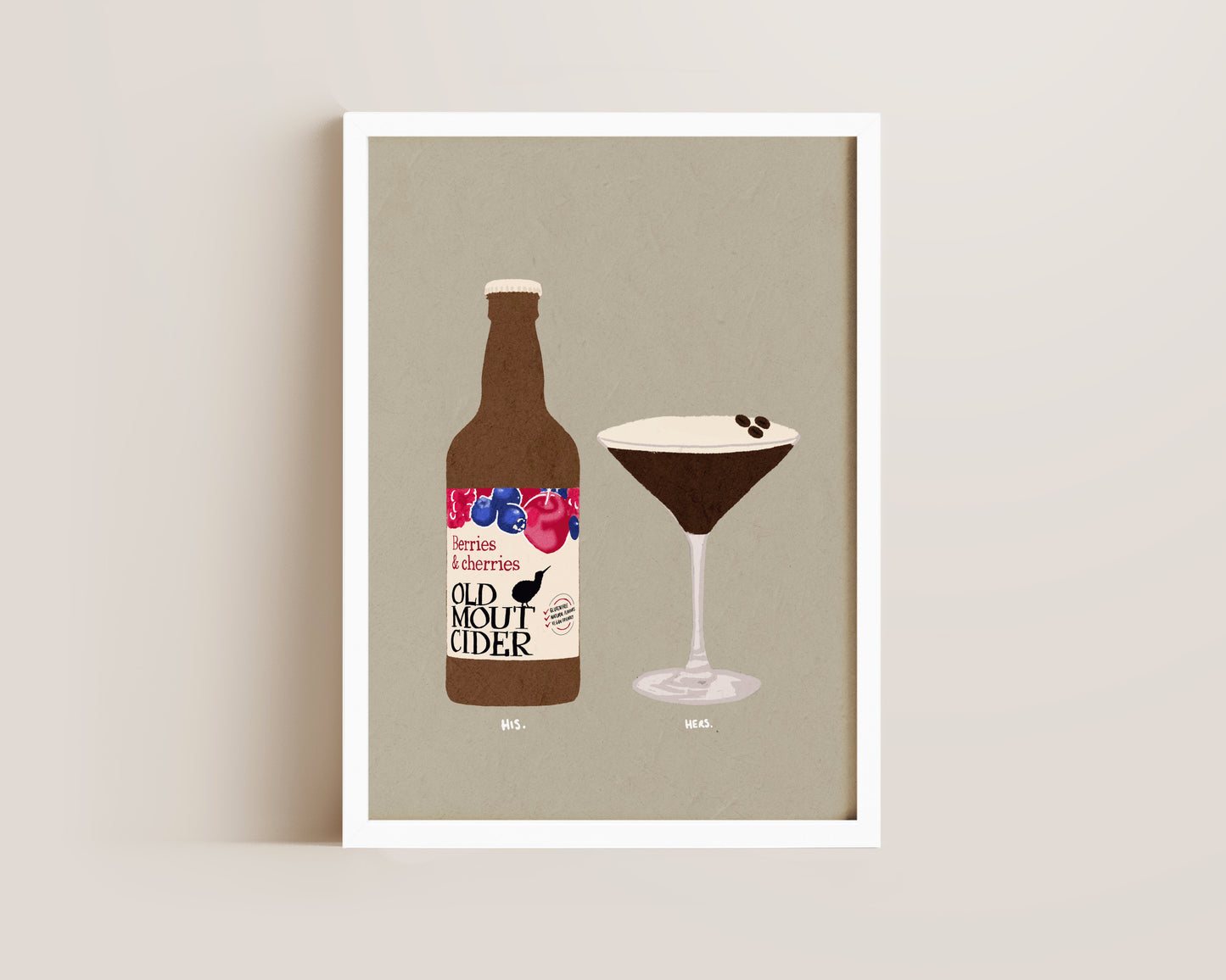 Old Mout Berries & Cherries & Espresso Martini Print