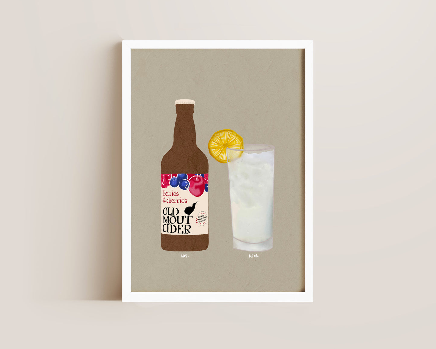 Old Mout & Vodka Lemonade Print