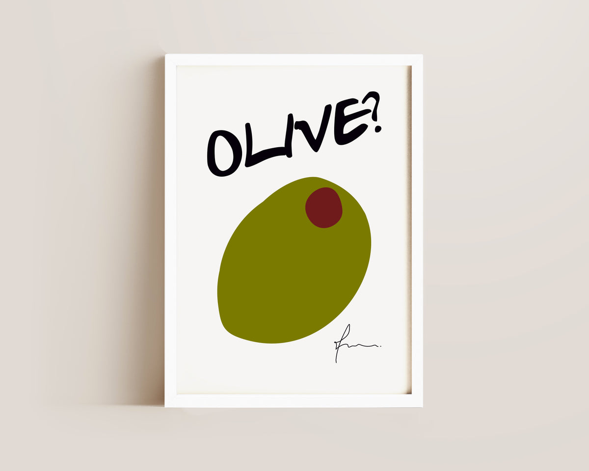 Olive Print