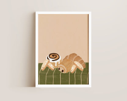 Pastry Table Print
