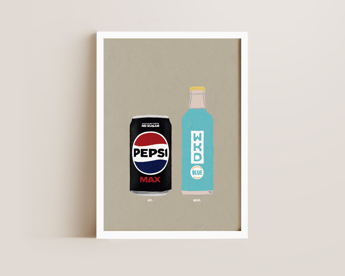 Pepsi Max & WKD Blue Print