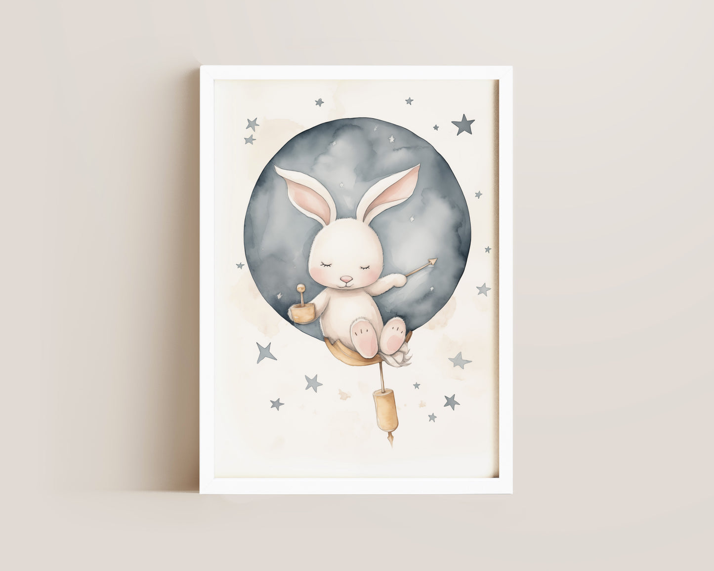 Pink Bunny Print