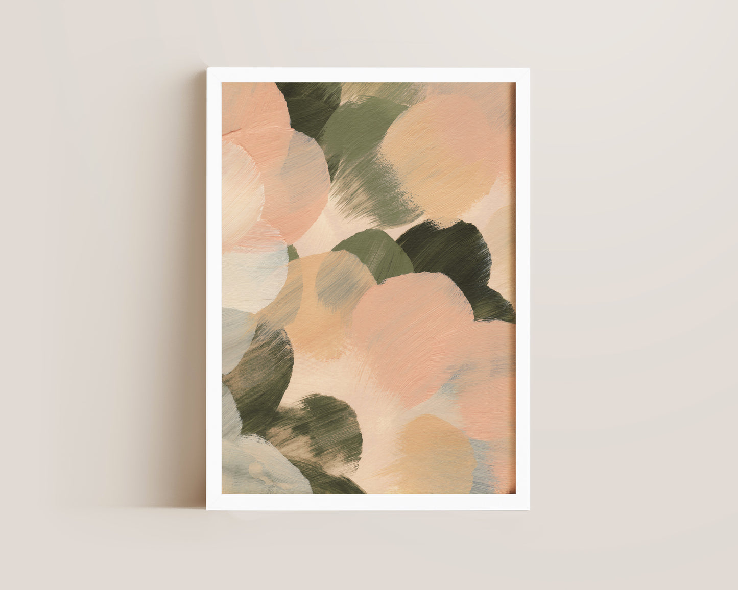 Pink & Green No. 1 Print