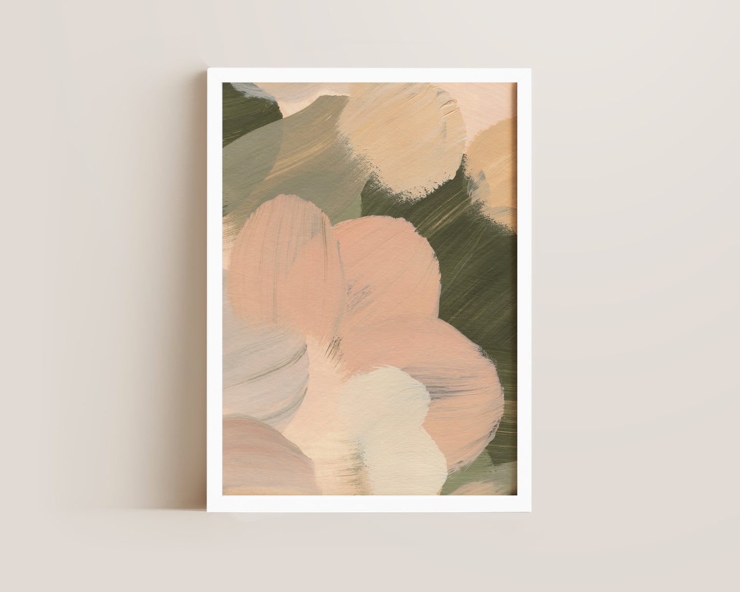 Pink & Green No. 2 Print