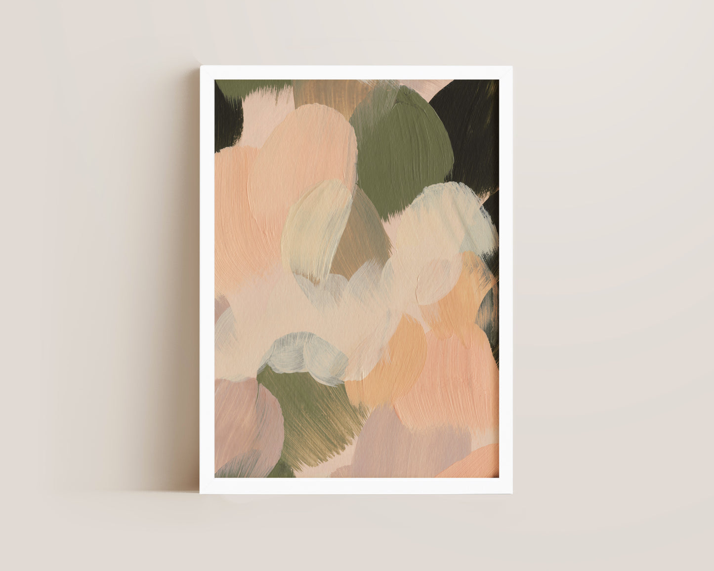 Pink & Green No. 3 Print