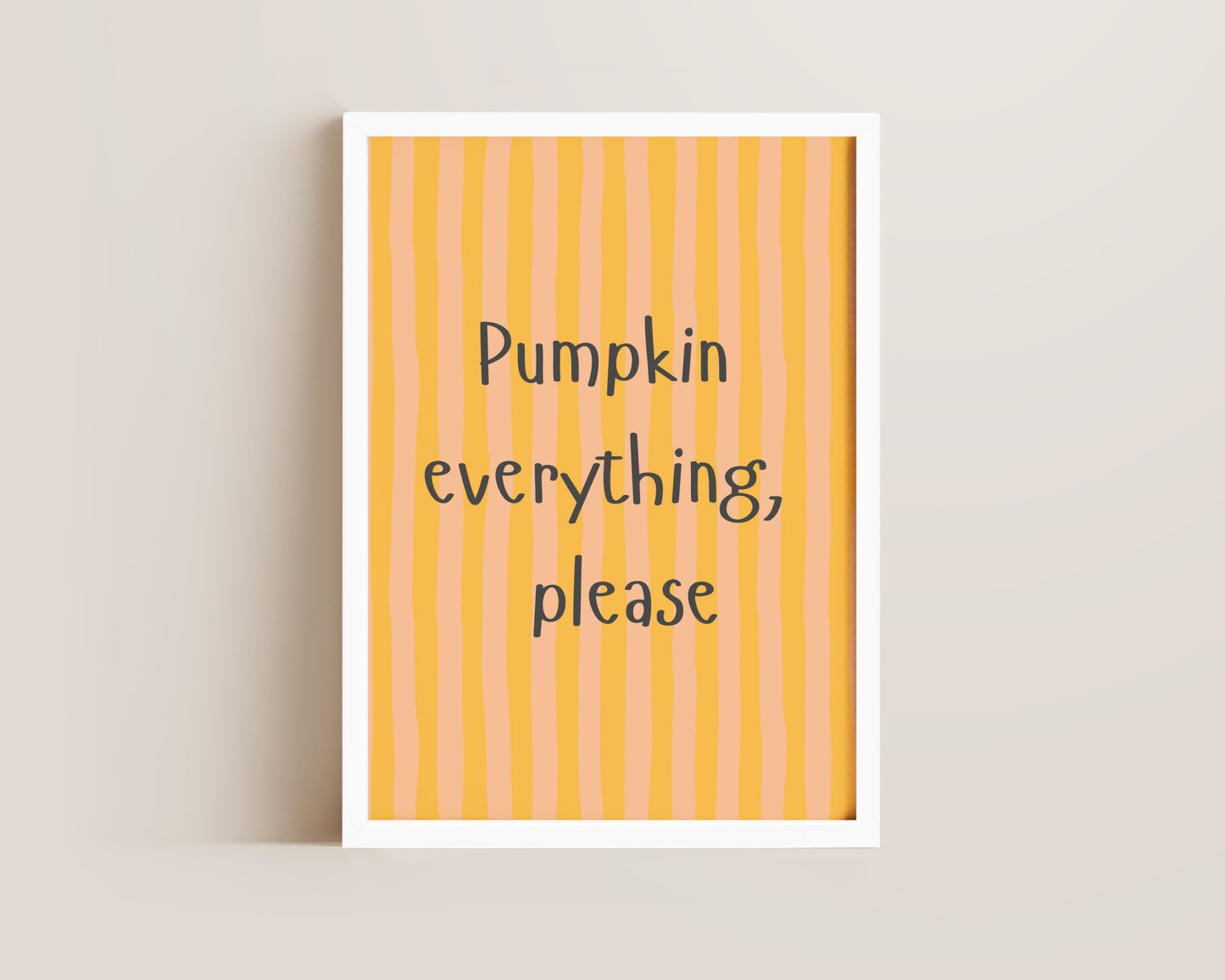 Pumpkin Everything Print