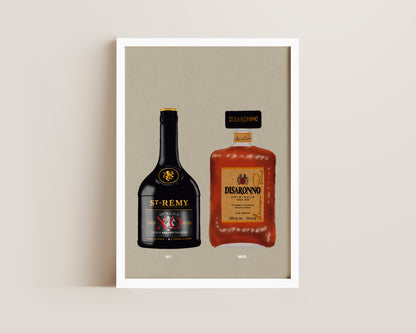 Remy XO & Disaronno Print