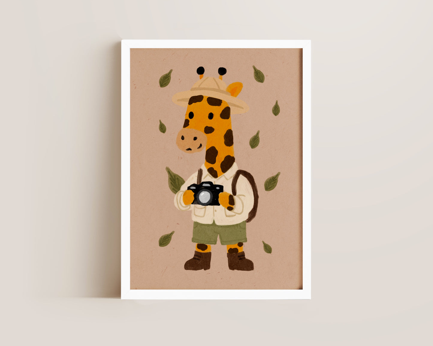 Safari Giraffe Print