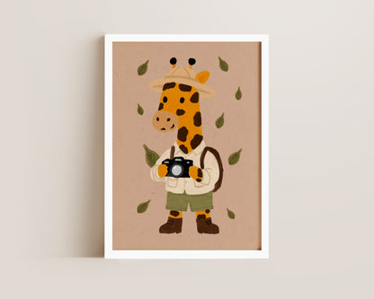 Safari Giraffe Print