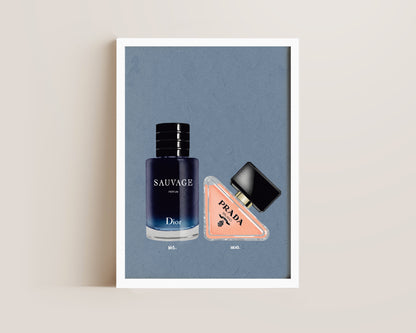 Sauvage & Prada Milano Art Print