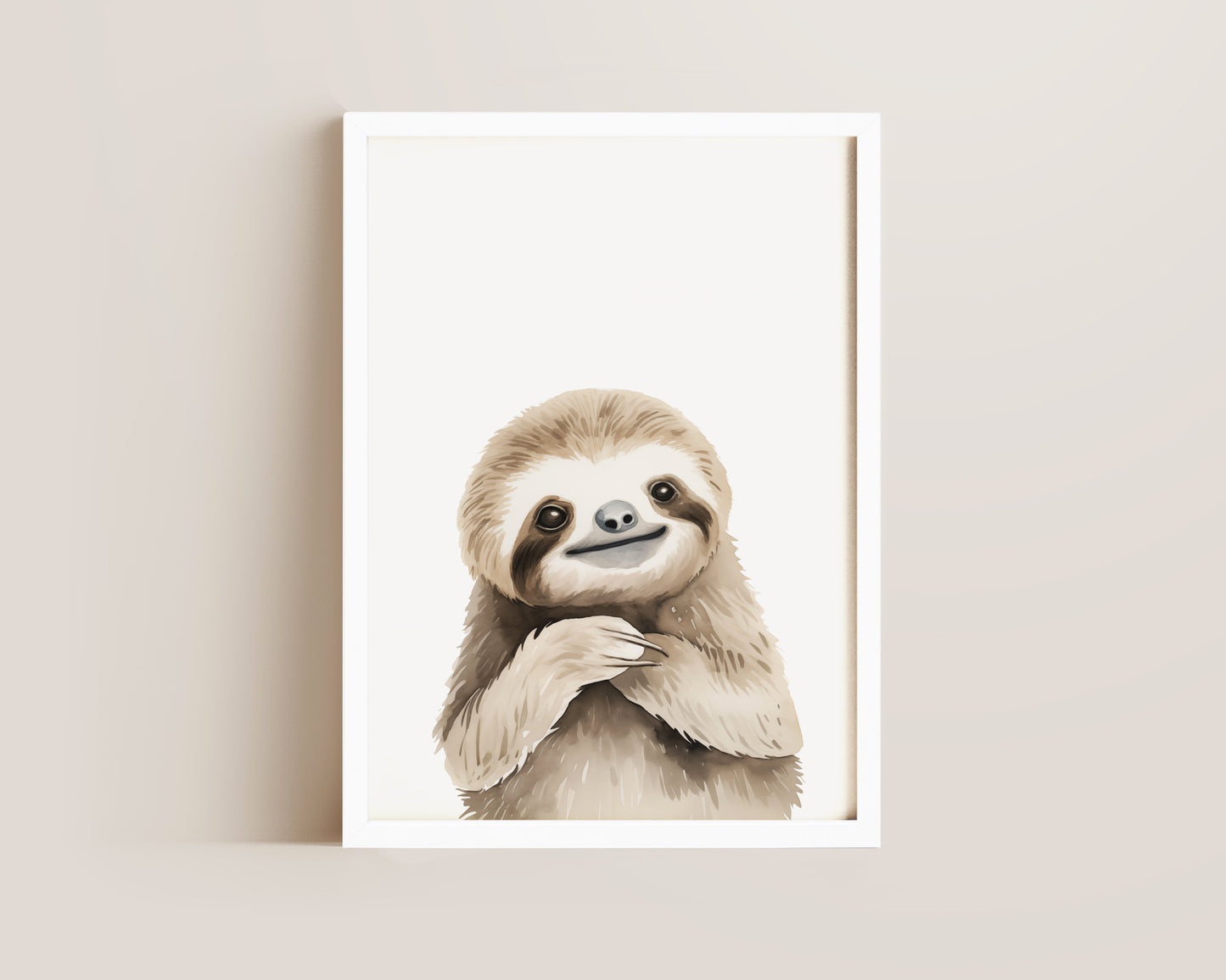 Sleepy Sloth Print