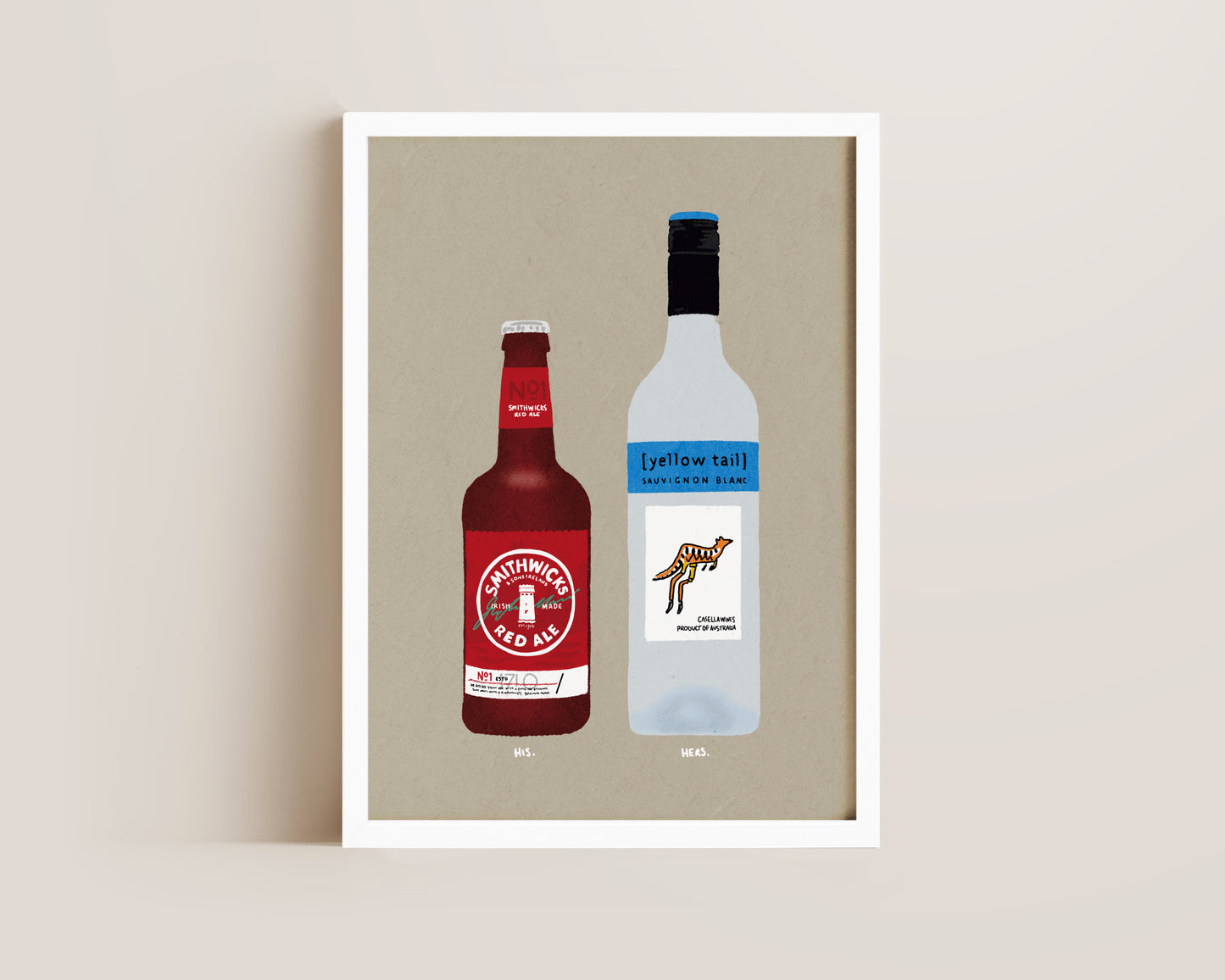 Smithwicks & Yellowtail Print