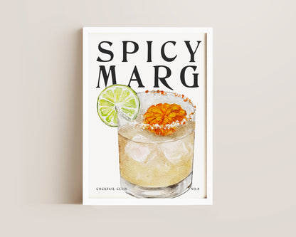 Spicy Marg Print