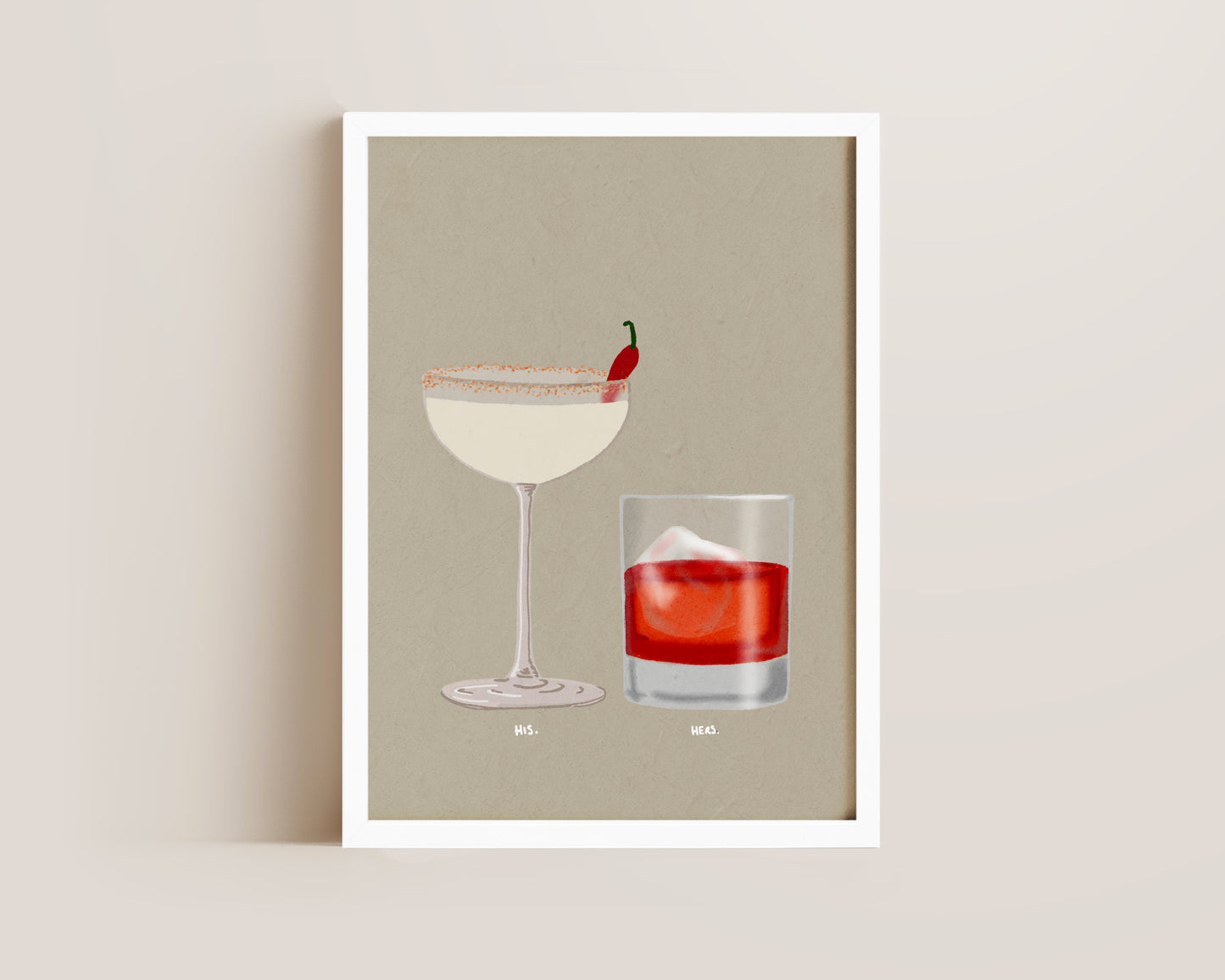 Spicy Marg & Negroni Print