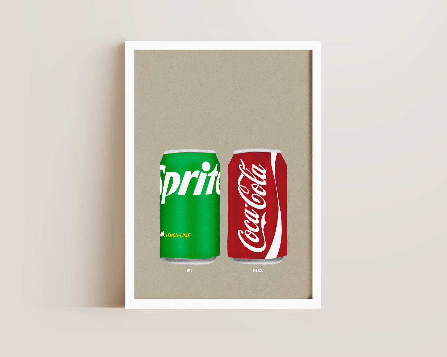Sprite & Coke Print